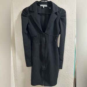 Almost Famous Black Long Sleeve Dress